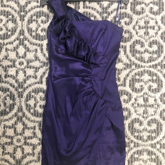 Jessica McClintock Purple Dress - Picture 1 of 3